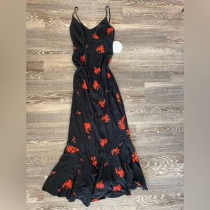 Princess Polly Black Floral Dress